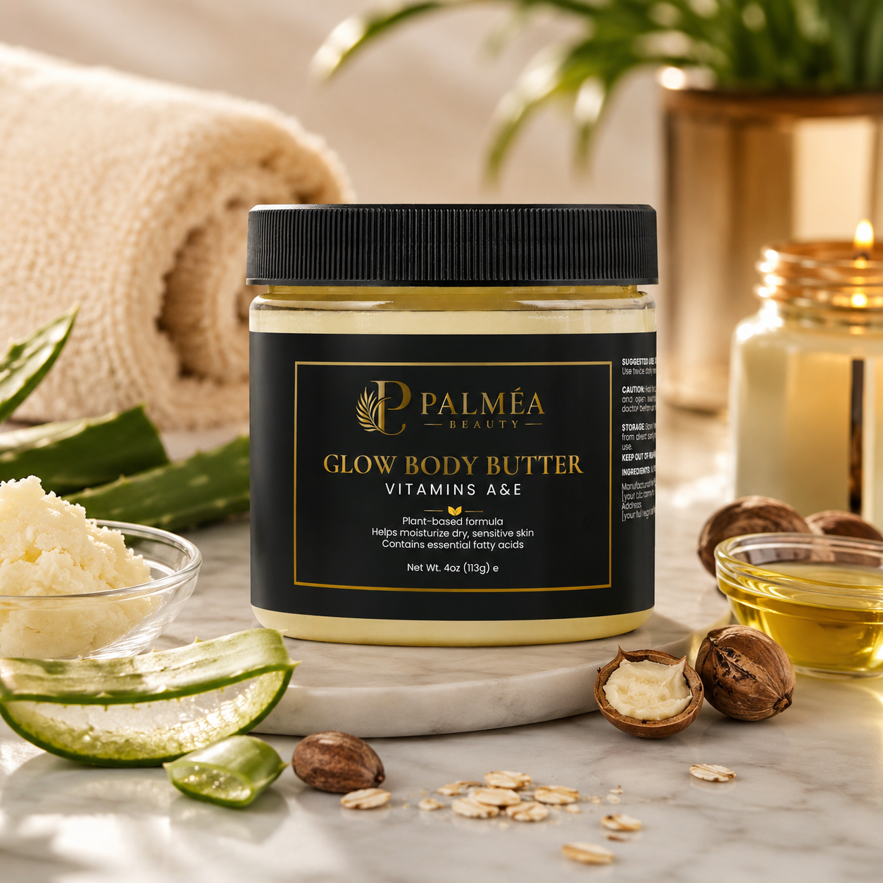 Glow Body Butter (Vitamins A &amp; E)