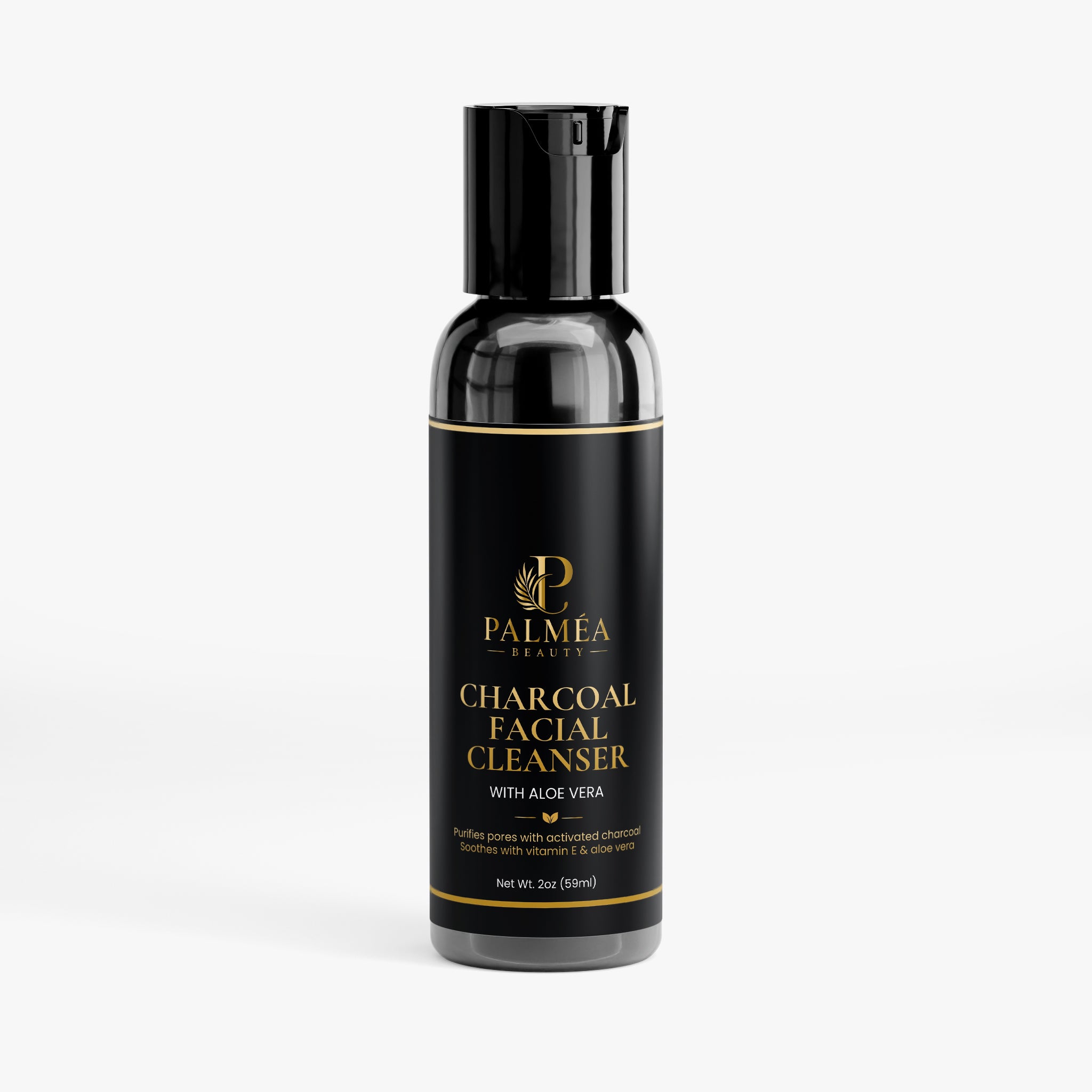 Charcoal Facial Cleanser (With Aloe Vera)